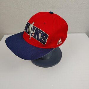 Atlanta Hawks Hat Cap Fitted Mens sz L/XL Adidas Climalite NBA
